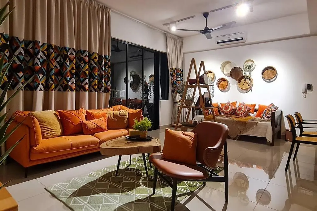 Boho Geniehome 3Br Free W-Ifi @ Utropolis Shahalam Shah Alam 0*,  Malaysia